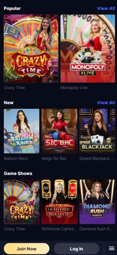 Highroller.com mobile live casino