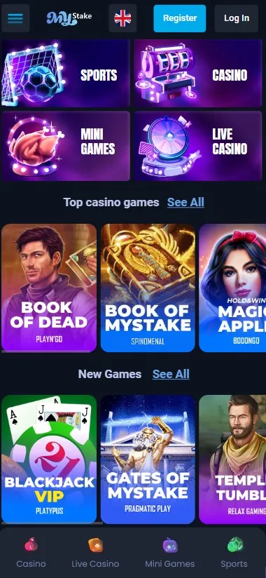 Mystake Mobile Version