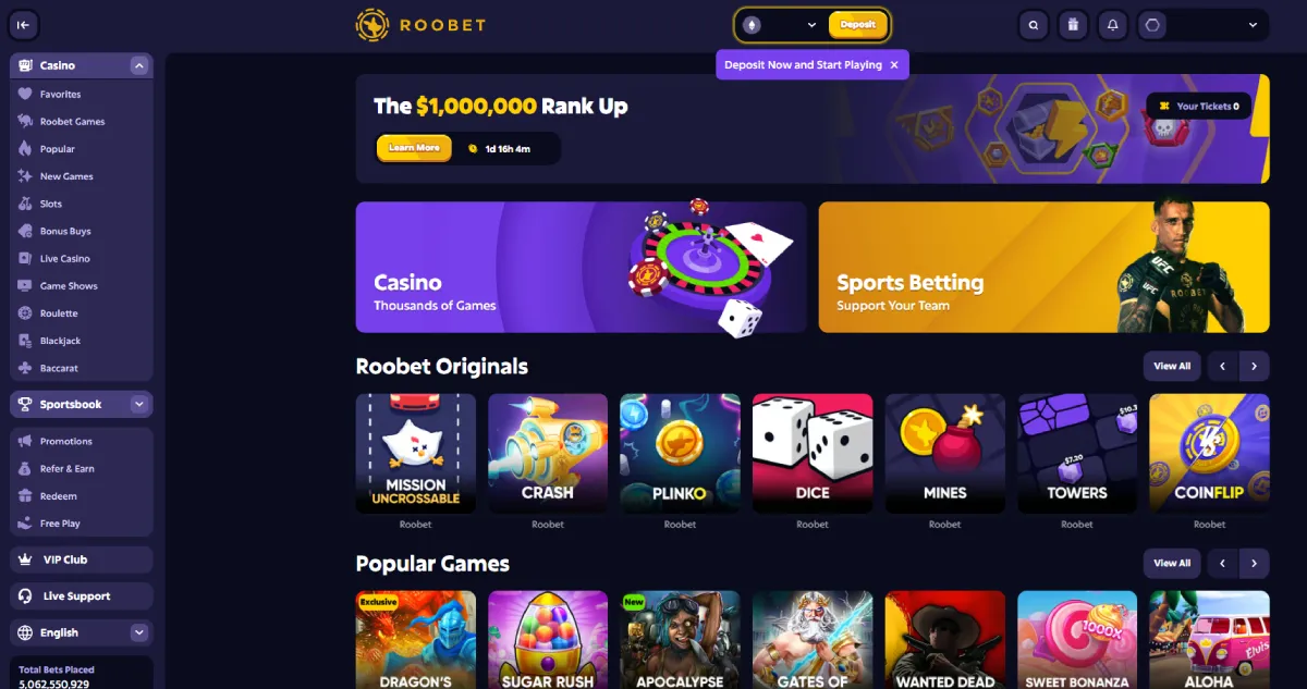 Roobet Casino