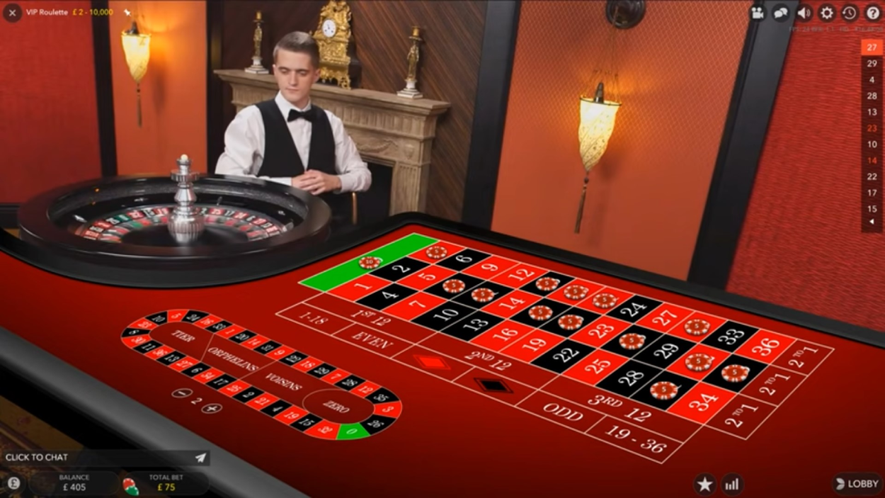 VIP Roulette Casino Game